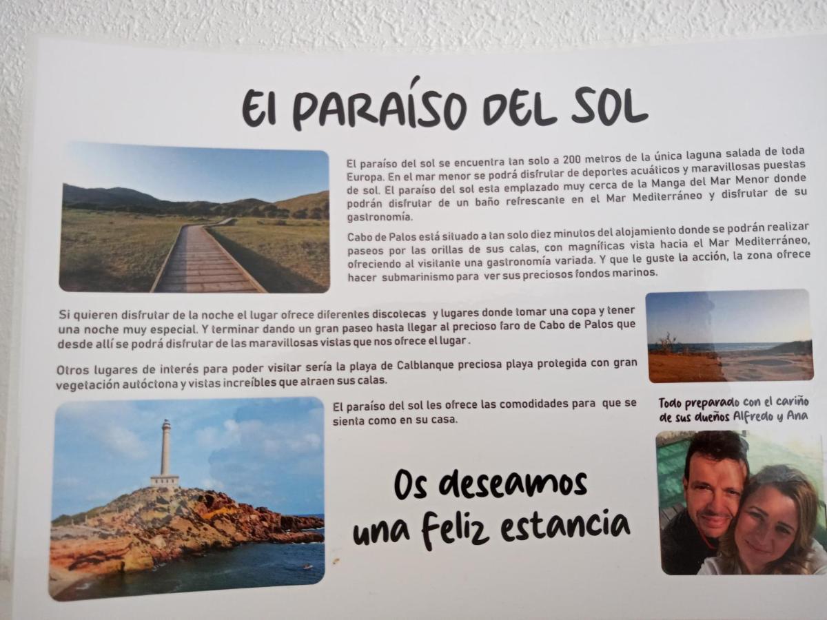 El Paraiso Del Sol Kartagena Zewnętrze zdjęcie